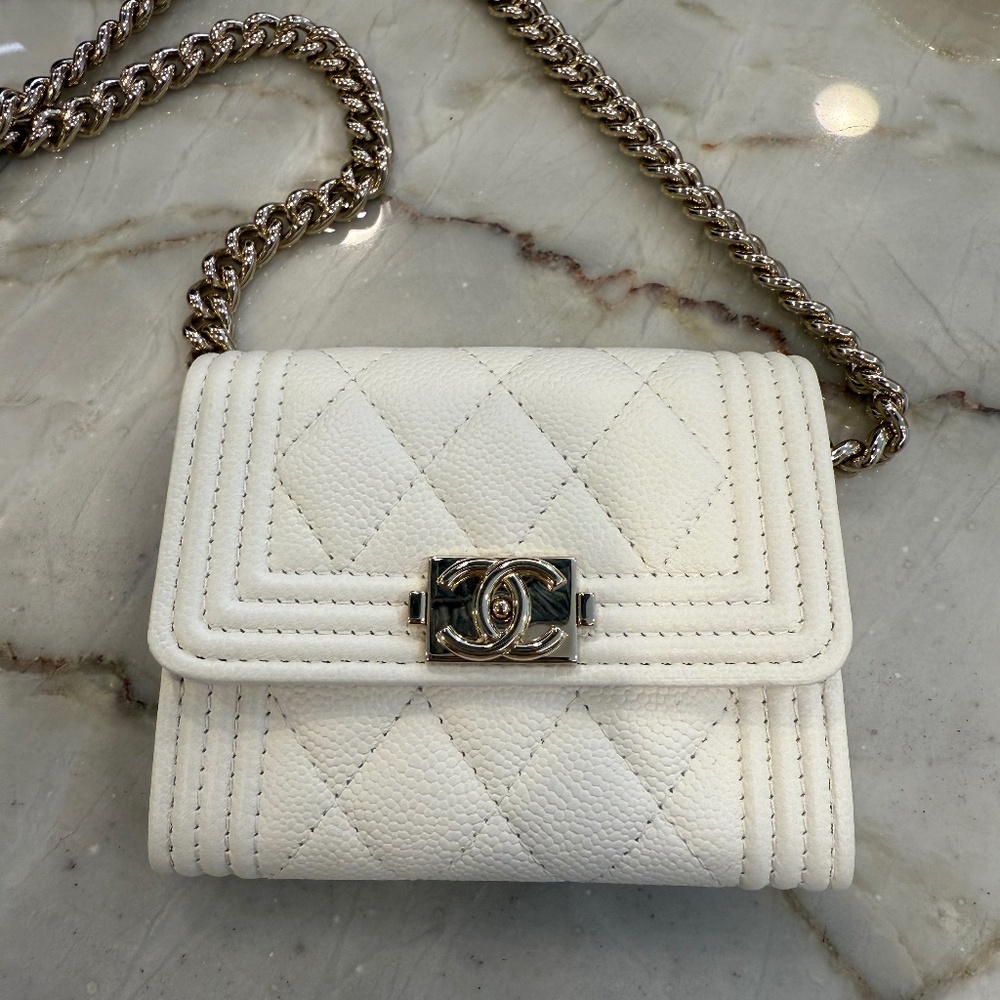 Chanel Boy Bag Card Case